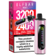 Elfbar 4 in 1 3200 Puffs Rechargeable Battery - Red Edition